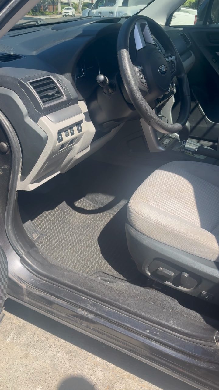 Subaru interior After